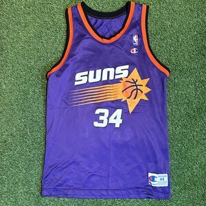 Vintage Charles Barkley Phoenix Suns Champion #34 Jersey